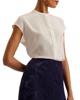 Ted Baker - Silk Extended Shoulder Top