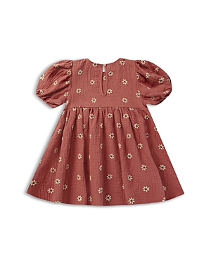 Shop Rylee + Cru Girls' Embroidered Phoebe Dress - Little Kid In Berry