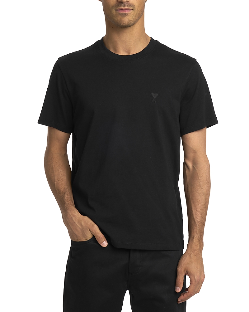 Ami Adc Cotton Crewneck Tee