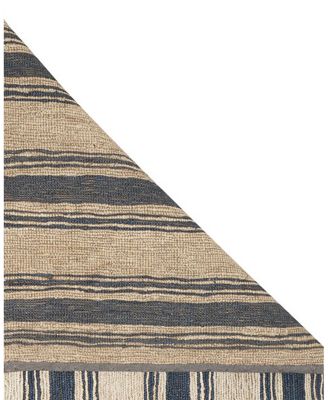 Ralph Lauren Cliff Stripe RLR3351 Area Rug, 2' x 3'