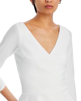 Poppy Crossover V Neck Top