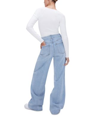 Good Skate High Rise Wide Leg Jeans in Indigo