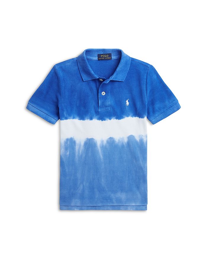 Ralph Lauren Boys' Tie Dyed Cotton Mesh Polo Shirt - Little Kid, Big ...