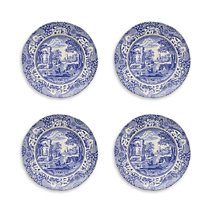 Royal Worcester & Spode Blue Italian Luncheon Plate, Set of 4