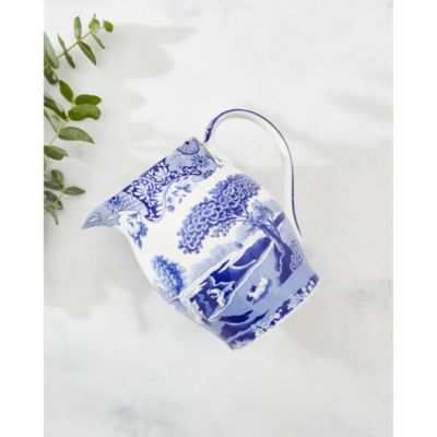 Blue Italian Liverpool Jug