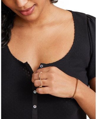 The Pointelle Maternity Nursing Friendly Nightgown