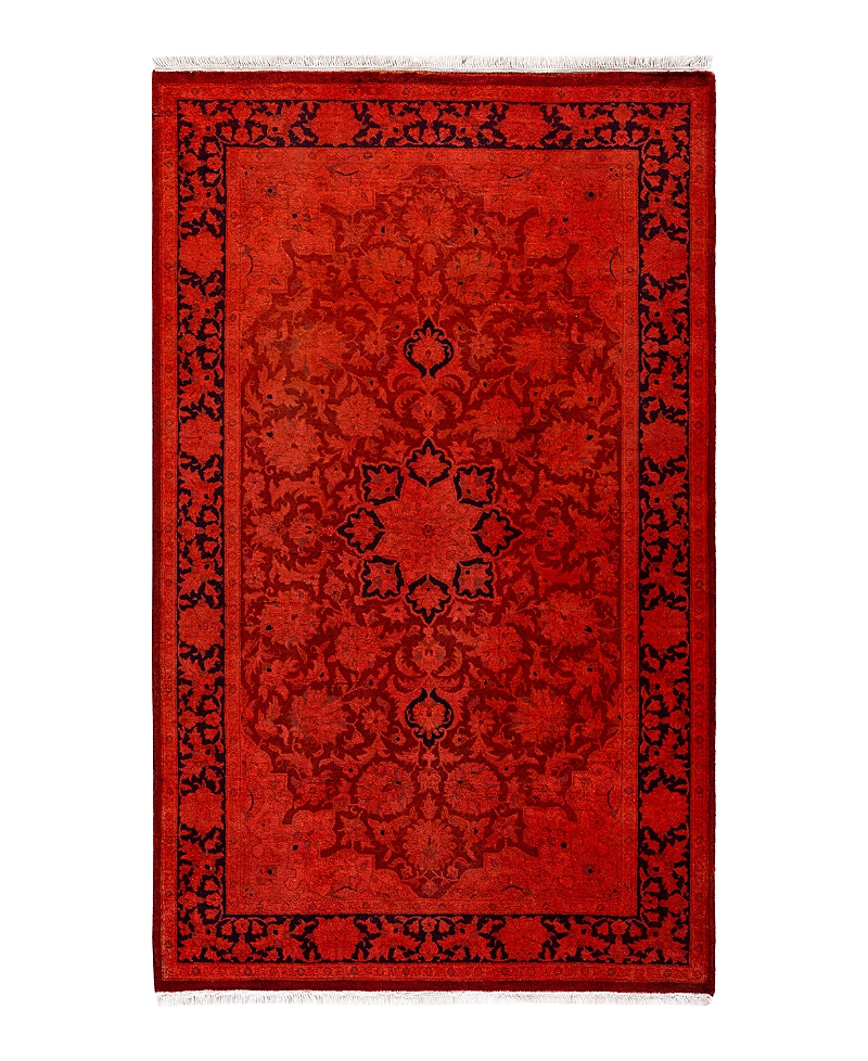 Bloomingdale's Fine Vibrance M1192 Area Rug, 3'2 X 5'2 In Red