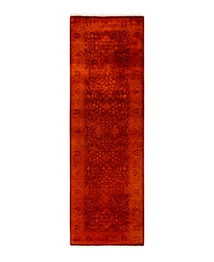 Shop Bloomingdale's Fine Vibrance M1388 Runner Area Rug, 2'8 X 8'3 In Orange