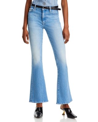 MOTHER - The Weekender High Rise Flare Jeans in Mediterranean