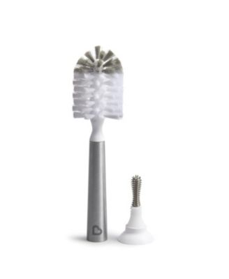 Unisex Shine Stainless Steel Bottle Brush and Refill Brush Head - Baby