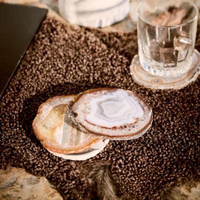 Pedra Gemstone Coasters, Set of 4