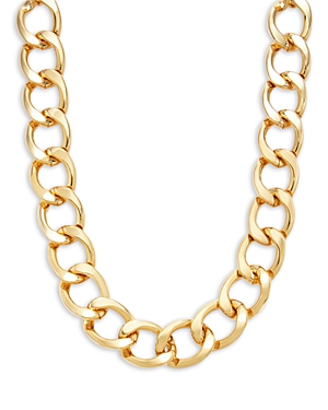 Kenneth Jay Lane Link Necklace, 18 In Gold