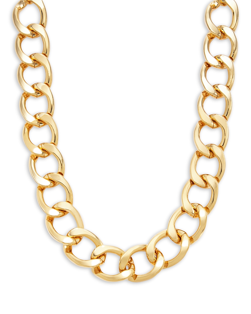 Kenneth Jay Lane Link Necklace, 18