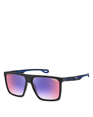 Carrera Rectangular Sunglasses, 58mm