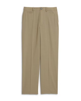 Relaxed Straight Fit Suit Pants