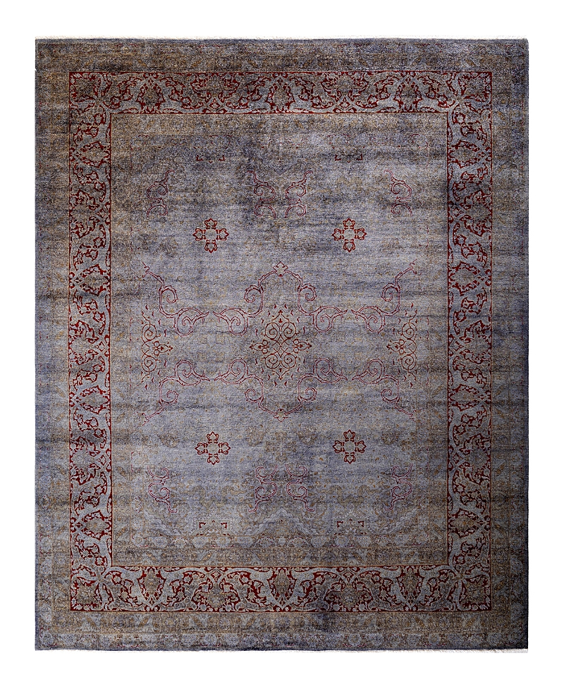 Bloomingdale's Fine Vibrance M1494 Area Rug, 8'2 X 10'3 In Gray