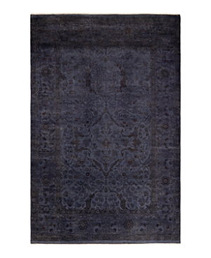 Shop Bloomingdale's Fine Vibrance M1299 Area Rug, 6'2 X 9'2 In Gray