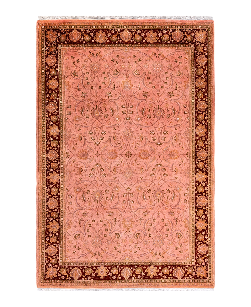 Bloomingdale's Fine Vibrance M1798 Area Rug, 6'3 X 9'4 In Pink