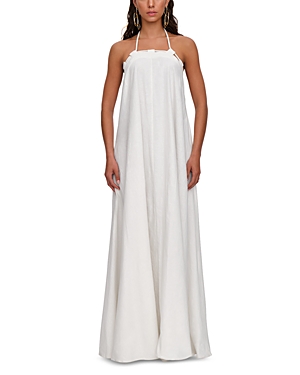 Andrea Iyamah Essi Maxi Dress Swim Cover-up In White