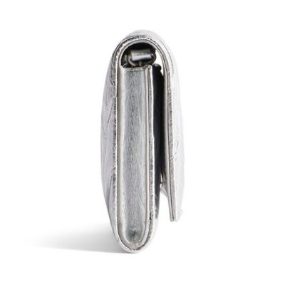 Crush Wallet On Chain Metallized Quilted