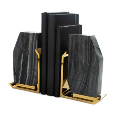 Fim Geo Bookends, Set of 2