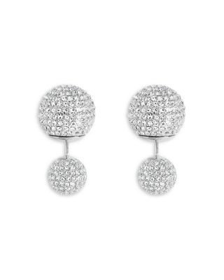 Shashi - Embellished Ball Stud Earrings