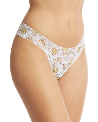 Hanky Panky Printed Signature Lace Low Rise Thong