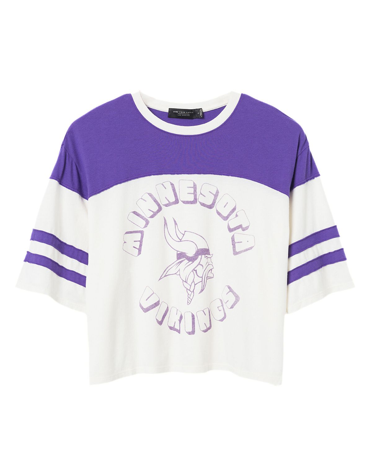 Junk Food Clothing Women's Nfl Minnesota Vikings Hail Mary Tee