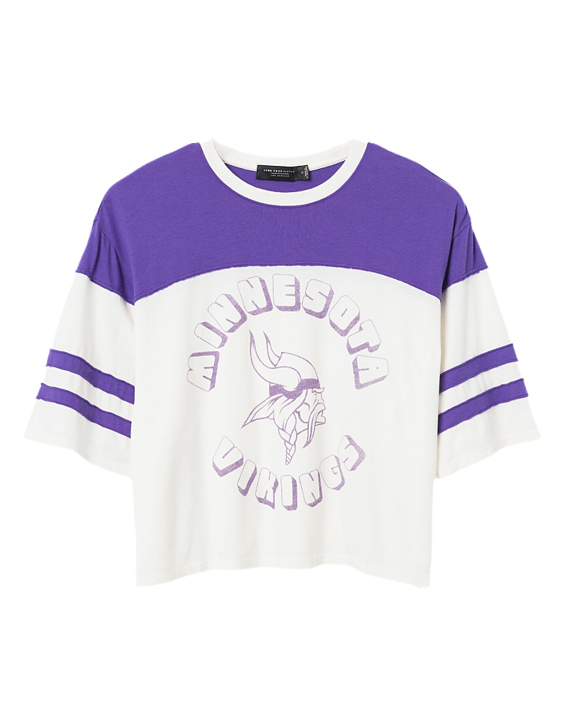 Junk Food Clothing Women's Nfl Minnesota Vikings Hail Mary Tee