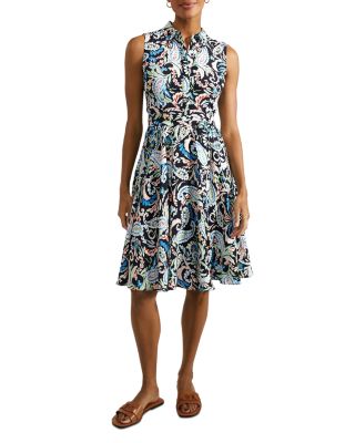 Belinda Paisley Print Dress