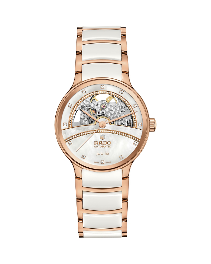Rado Centrix Diamonds Open Heart Automatic Watch, 35mm