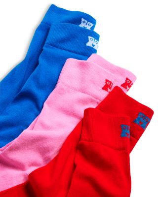Assorted Solid Crew Socks - 5 pk. 