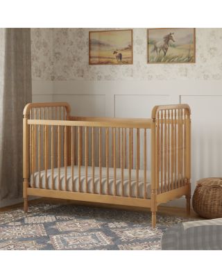 Liberty 3 in 1 Convertible Spindle Crib with Toddler Bed Conversion Kit