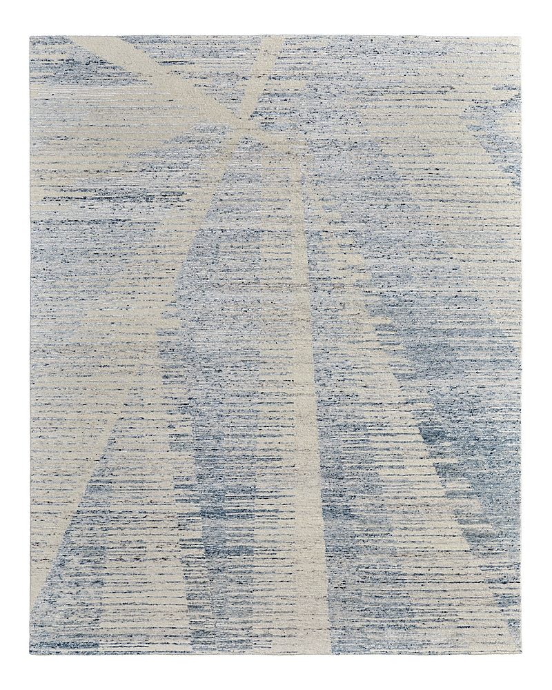 Shop Feizy Brighton Bri69chf Area Rug, 7'9 X 9'9 In Ivory/blue