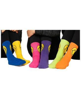  Happy Face Socks - Big Kid
