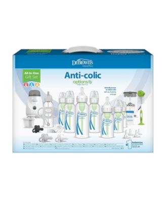  Dr. Browns 38 Piece Natural Flow Options+ All-in-One Baby Bottle Gift Set