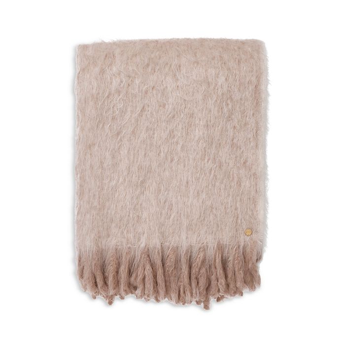 St. Frank Brushed Alpaca & Wool Throw Blanket, 70"H x 55"W Bloomingdale's
