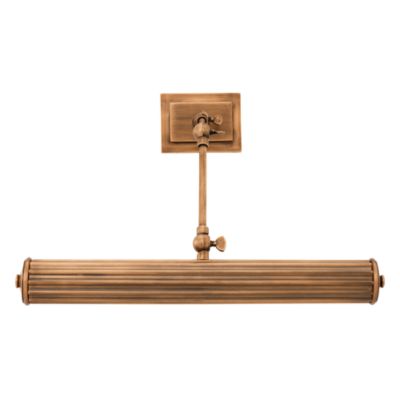 Luca Large Wall Lamp, Antique Brass Finish