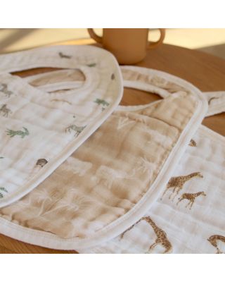 Safari Dreams Snap Bibs, Pack of 3