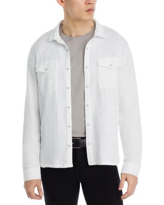 John Varvatos - Arvon Long Sleeve Knit Western Button Down Shirt