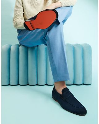 Carlos Suede Penny Loafers