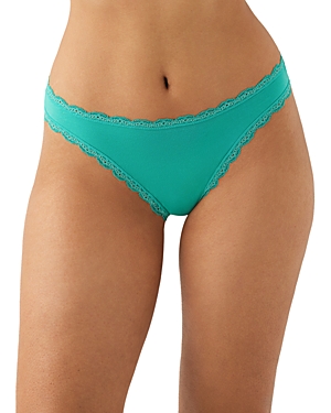 B.tempt'd By Wacoal Inspired Eyelet Thong In Water Garden