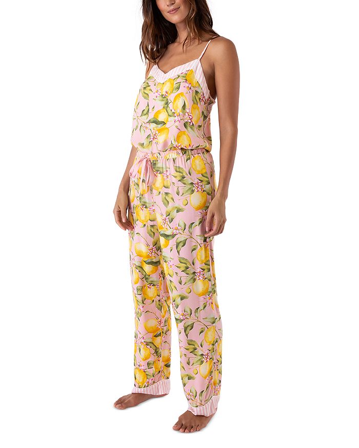 PJ Salvage In Full Bloom Printed Pajama Set Bloomingdale's