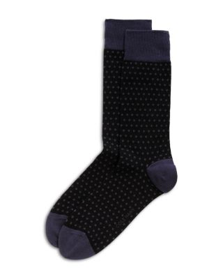Cole Haan Dot Dress Crew Socks