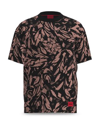 HUGO - Dandiego Cotton Printed Tee