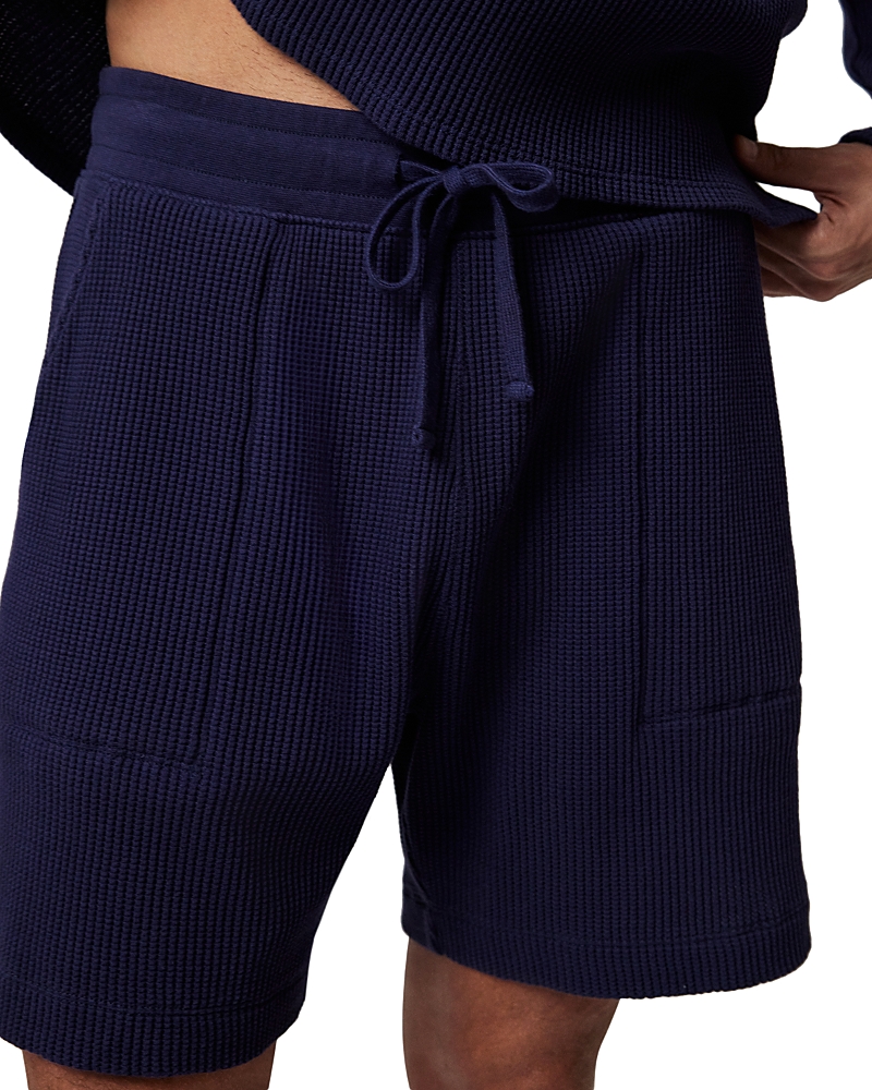 Waffle Knit Pull On 7 Shorts