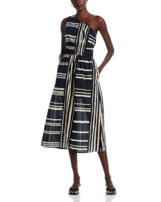 Rails Selani Cotton One Shoulder Midi Dress | Bloomingdale's Women