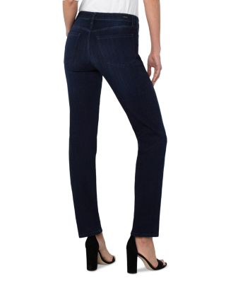 Sadie Mid Rise Straight Jeans in Halifax