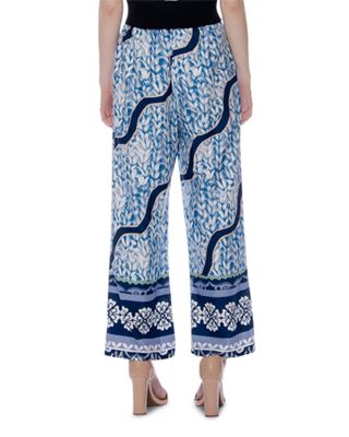 Printed Banded Pajama Long Pants