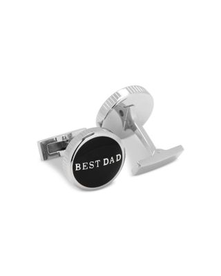 Best Dad Round Cufflinks